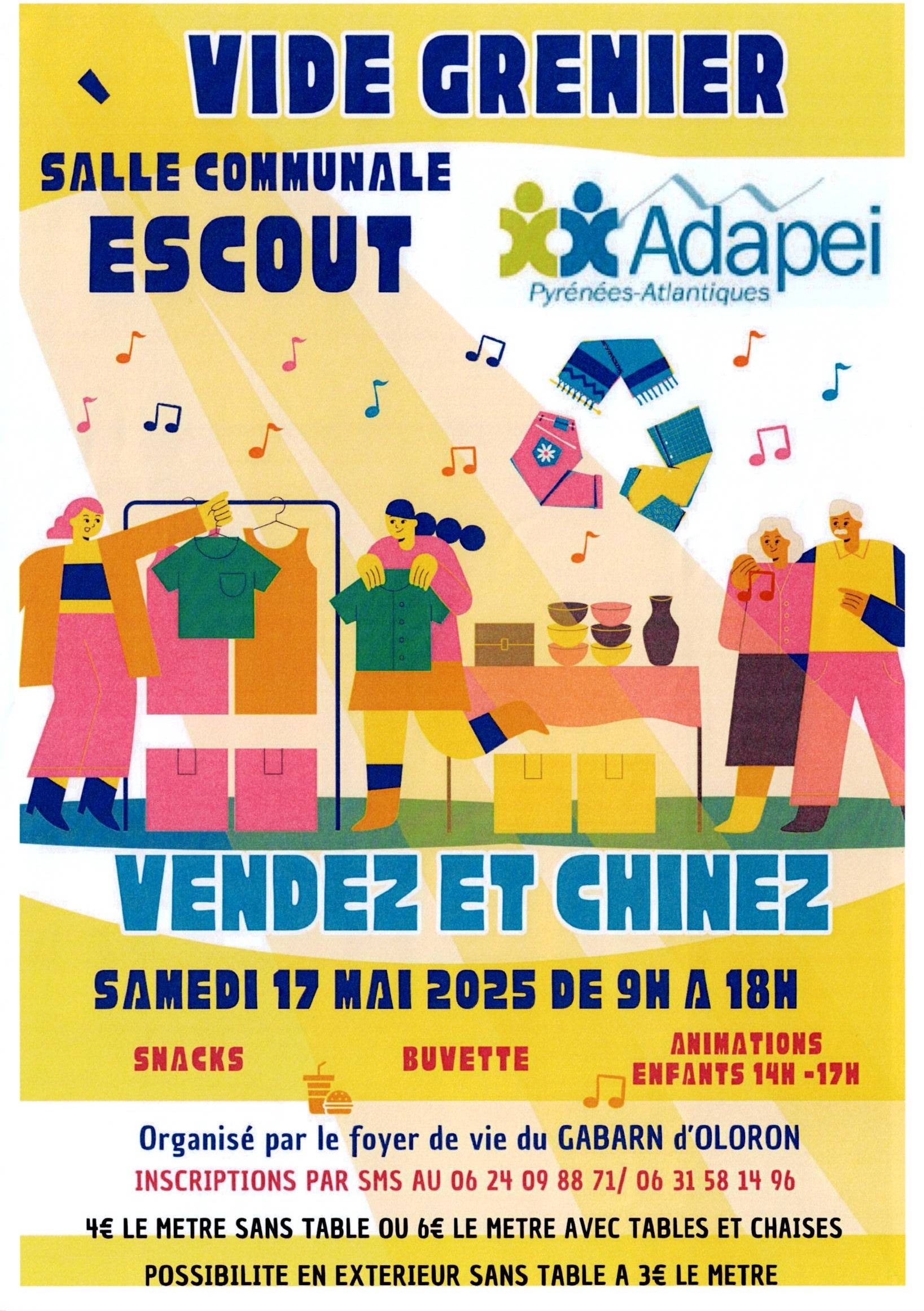 Vide grenier du Gabarn