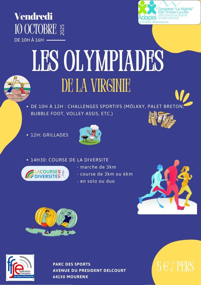 Les Olympiades de la Vriginie