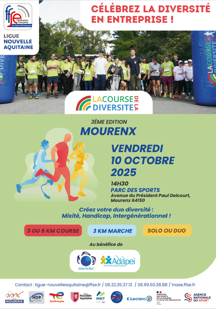 Affiche de la Course de la Diversité