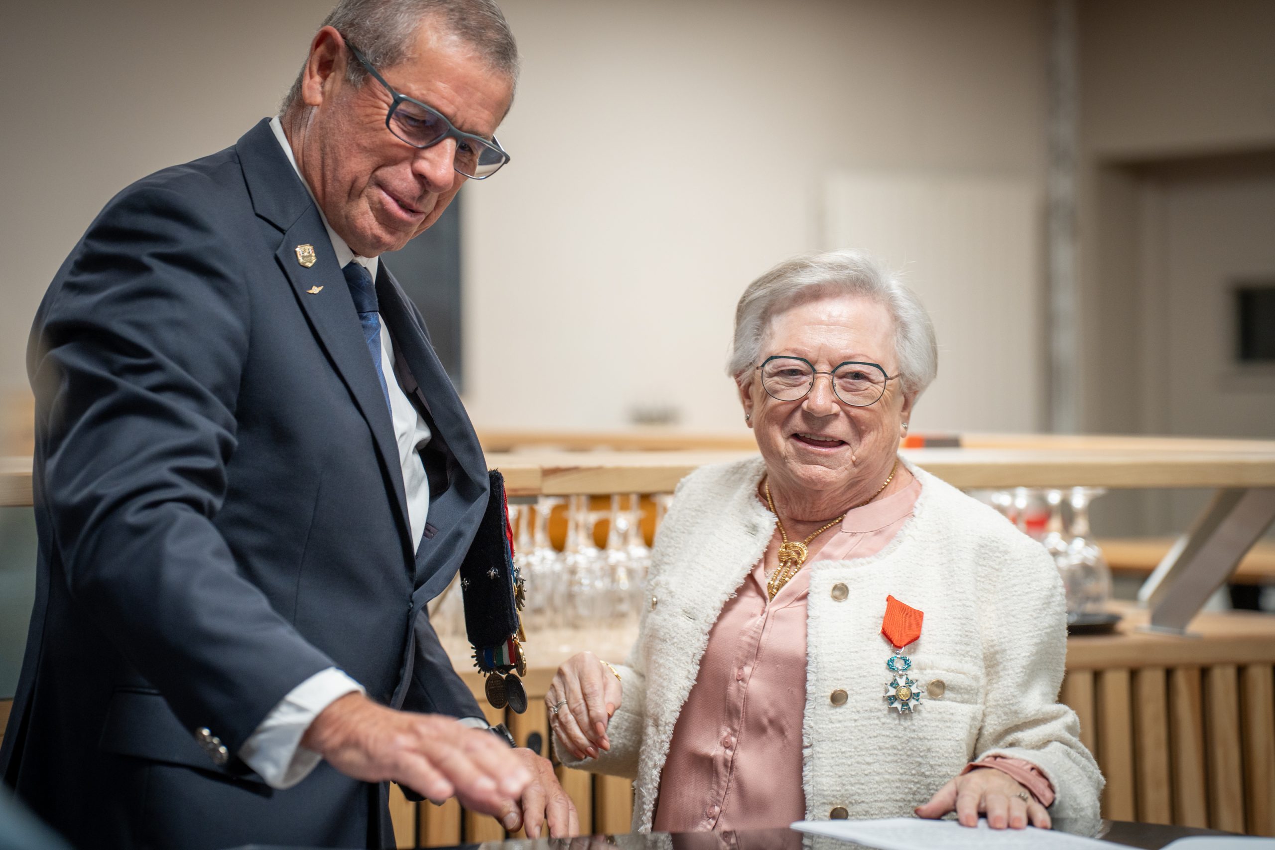 Anne-Marie Cavret nommée Chevalier de la Légion d’Honneur