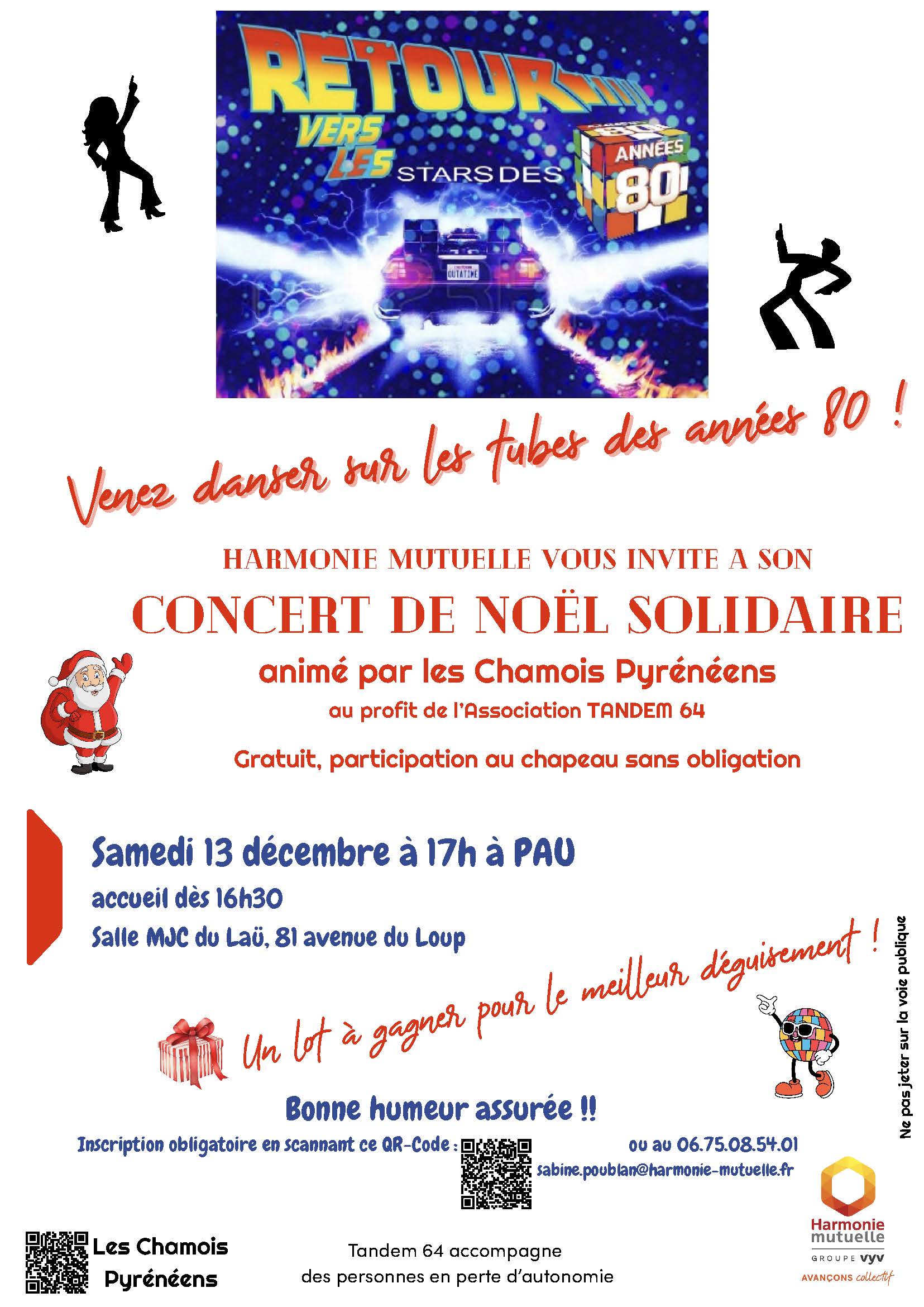 Venez danser sur les tubes des années 80 !