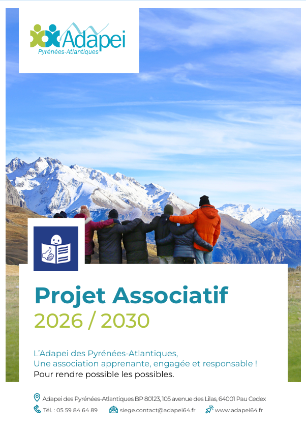 Couverture du projet associatif 2026-2030 Facile à Lire et à Comprendre