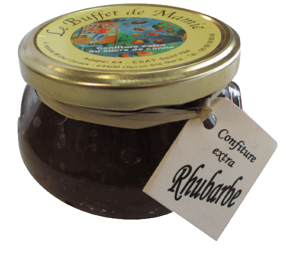 Marmiton de confiture Rhubarbe La Boutique des Esat