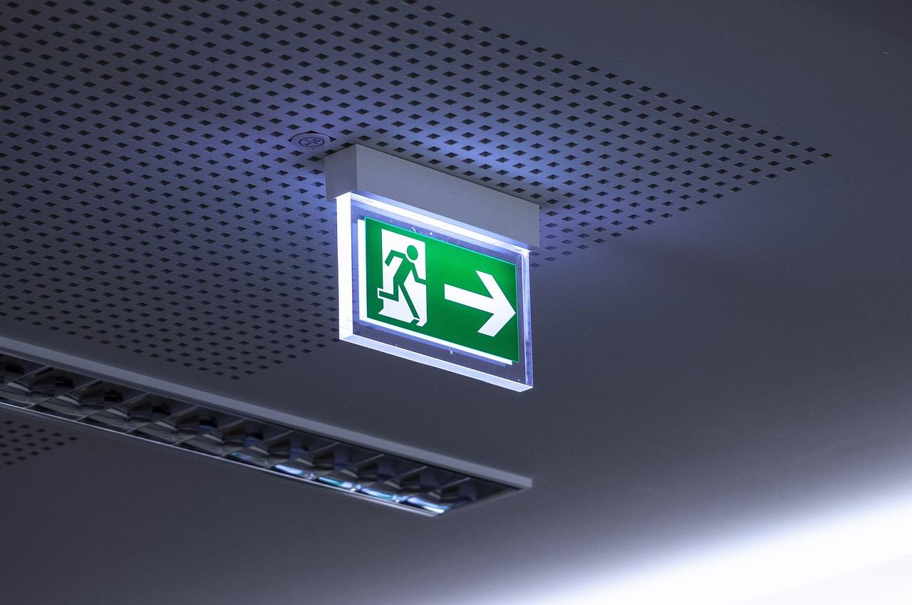 Evacuation des locaux