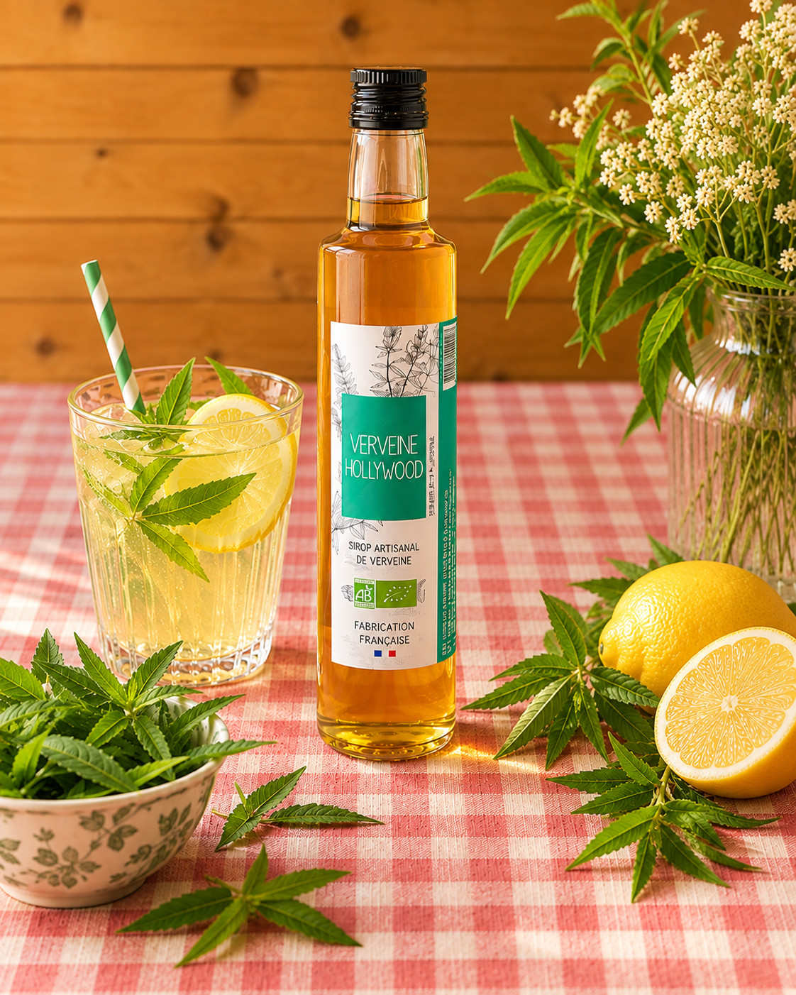 Sirop de Fleurs Verveine Hollywood