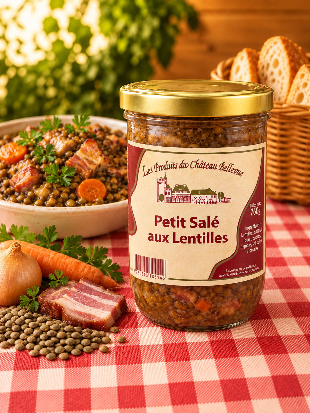 Petit salé aux lentilles 765g