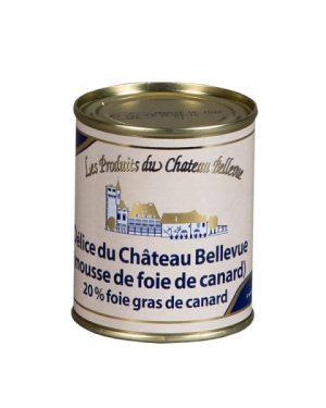 Délice du Château Bellevue - Mousse de foie de canard (20% foie gras de canard)
