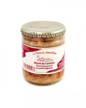Mijoté de canettes sauce foie gras 380g