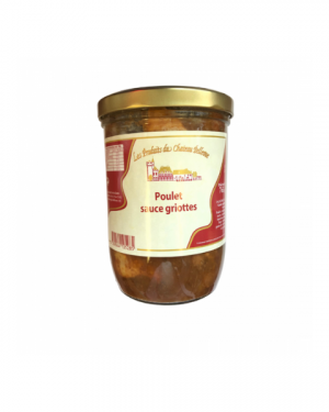 Poulet sauce griottes
