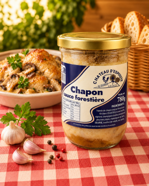chapon-sauce-forestiere