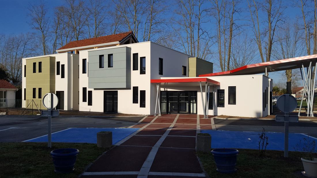 La bâtiment de la MAPHA du Clos fleuri