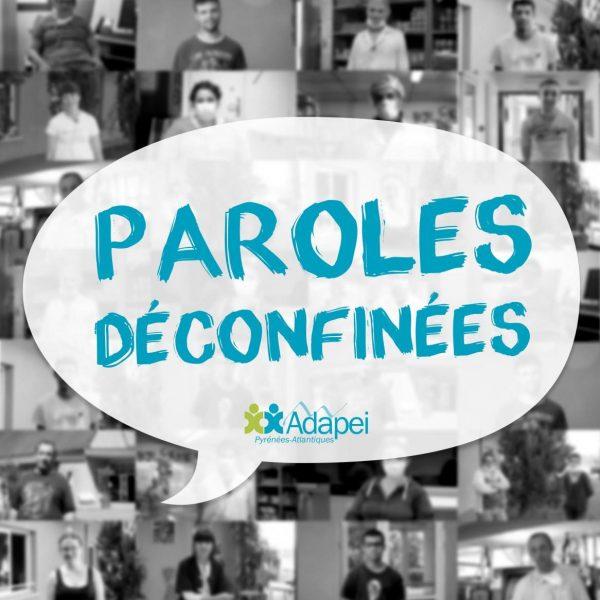 Affiche de la campagne "Paroles déconfinées"