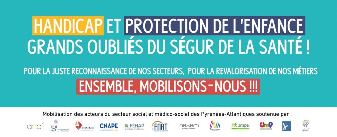 Handicap et protection de l'enfance, grands oubliés du ségur de la santé !