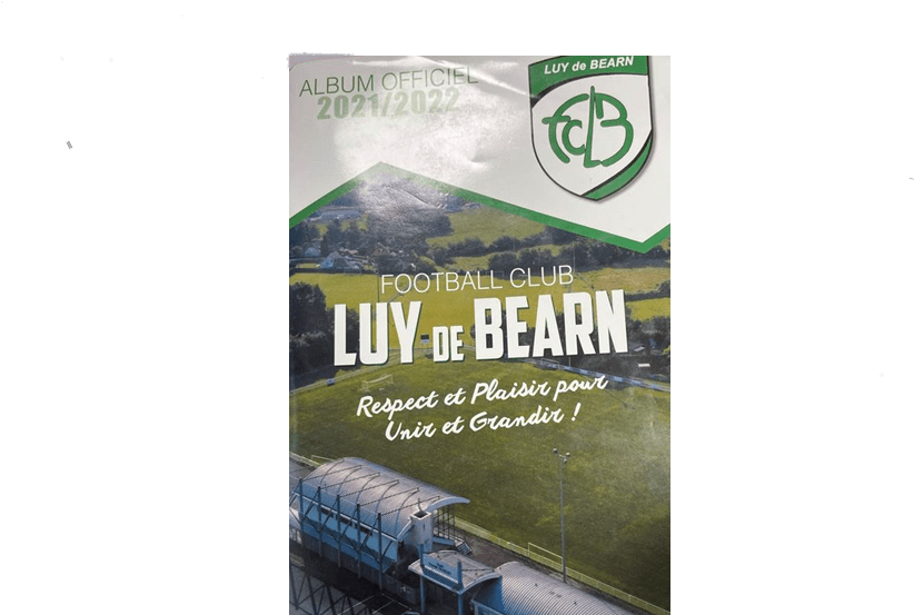 L’équipe de foot adapté du Football Club Luy de Béarn est dans l’album officiel « Panini »