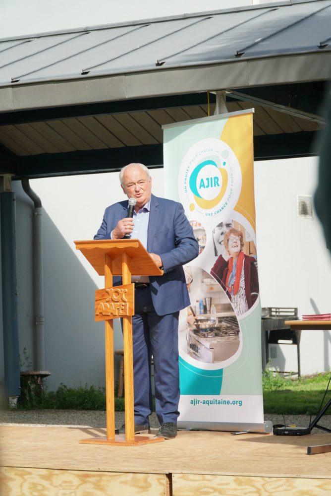 Jean-Jacques Lasserre, président du Conseil Départemental