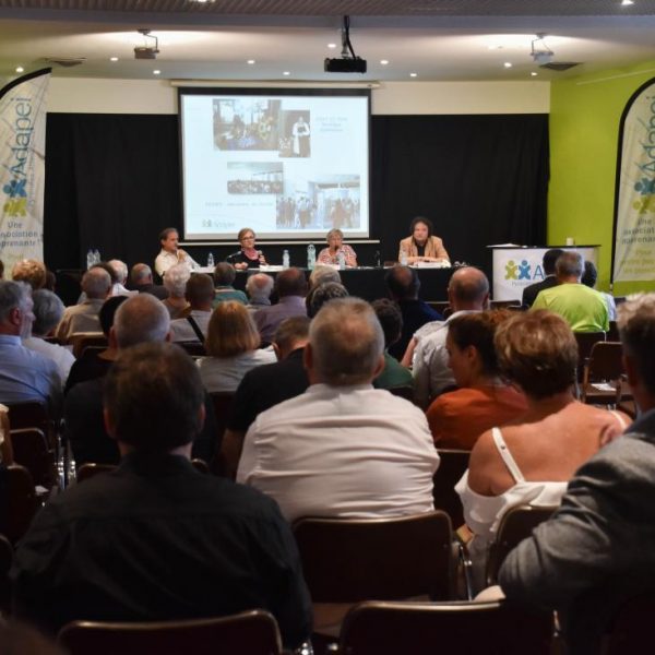 Présentation du bilan de l'année lors de l'AG