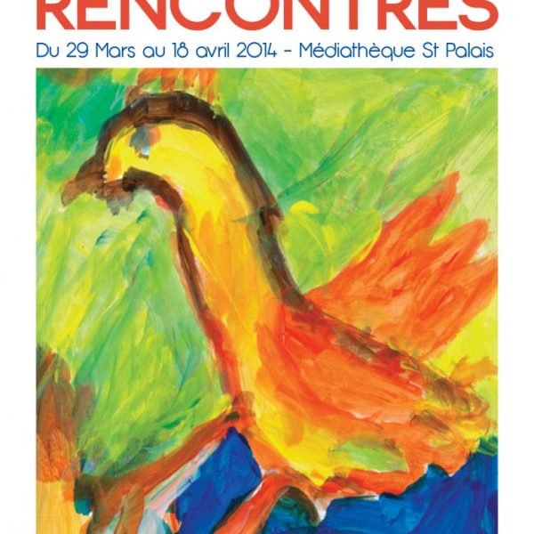 L'affiche de l'exposition "Rencontres".