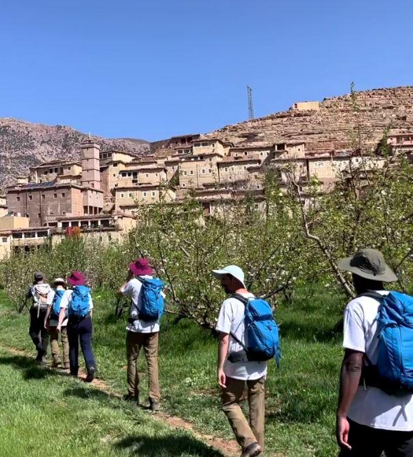 Trek au Maroc de résidents des Complexes de Sauvagnon et du Gabarn