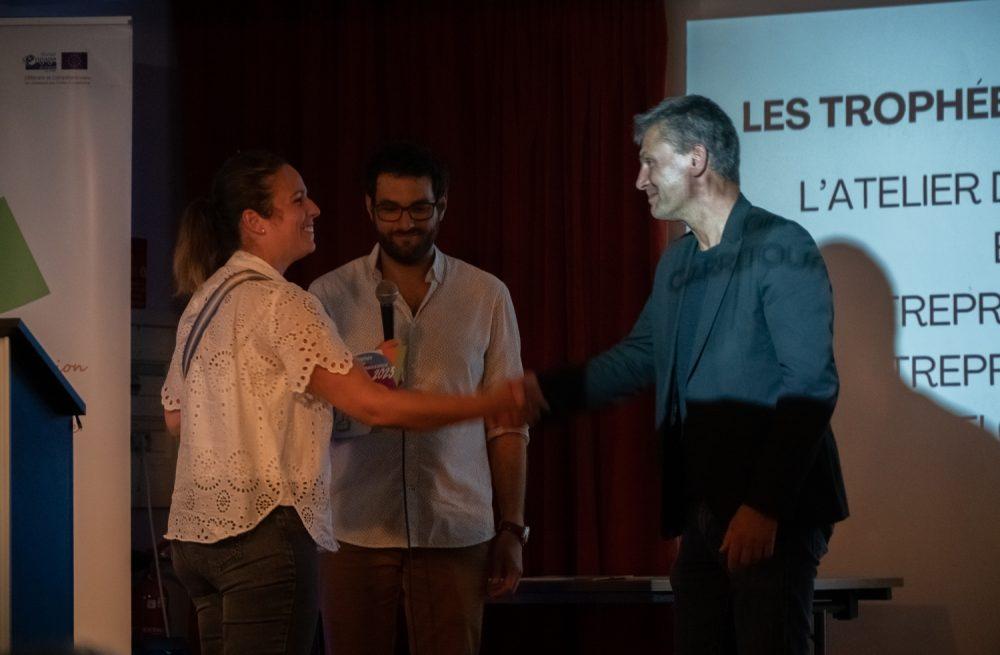 Remise des Trophées de entreprises à Salies de Béarn.