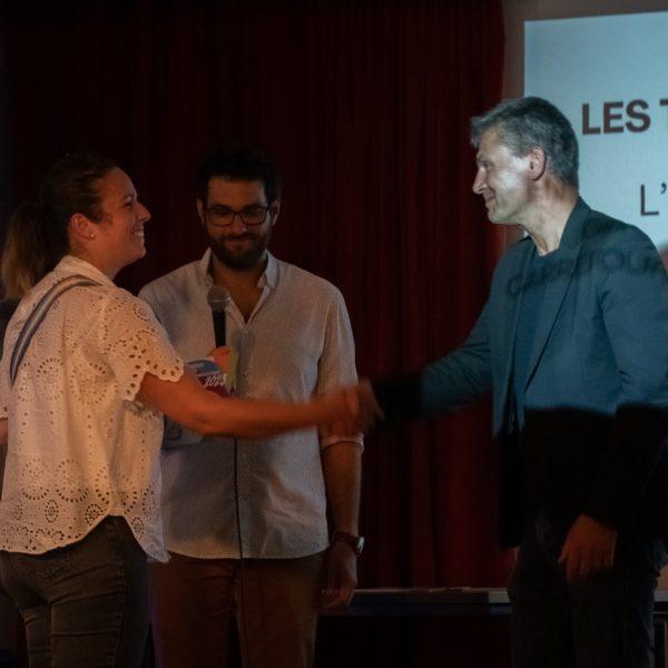 Remise des Trophées de entreprises à Salies de Béarn.