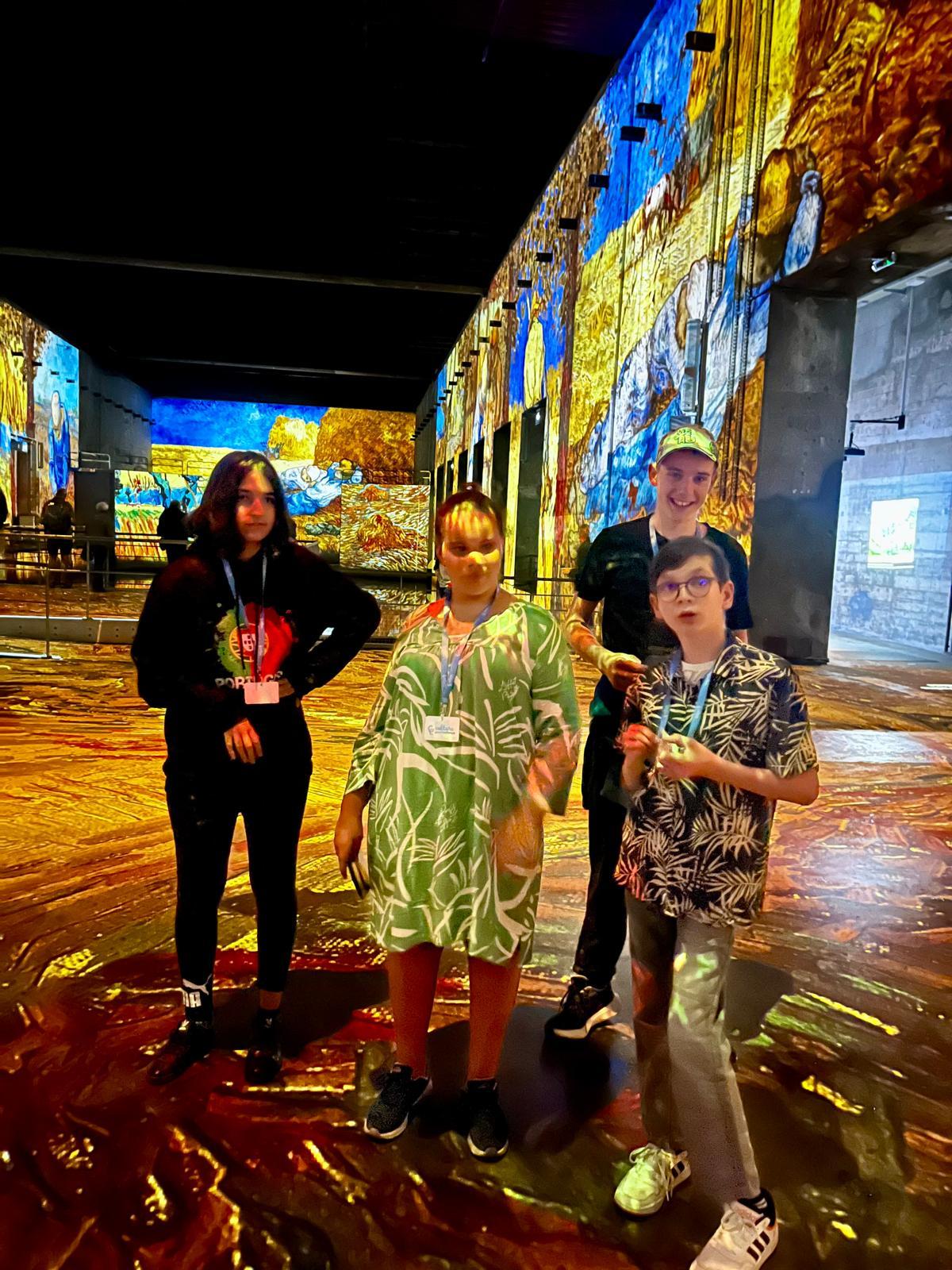 Immersion totale au bassin des Lumières