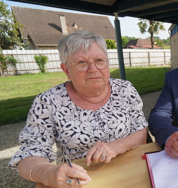 Anne-Marie Cavret, présidente de l’Adapei, nommée Chevalier de la Légion d’honneur