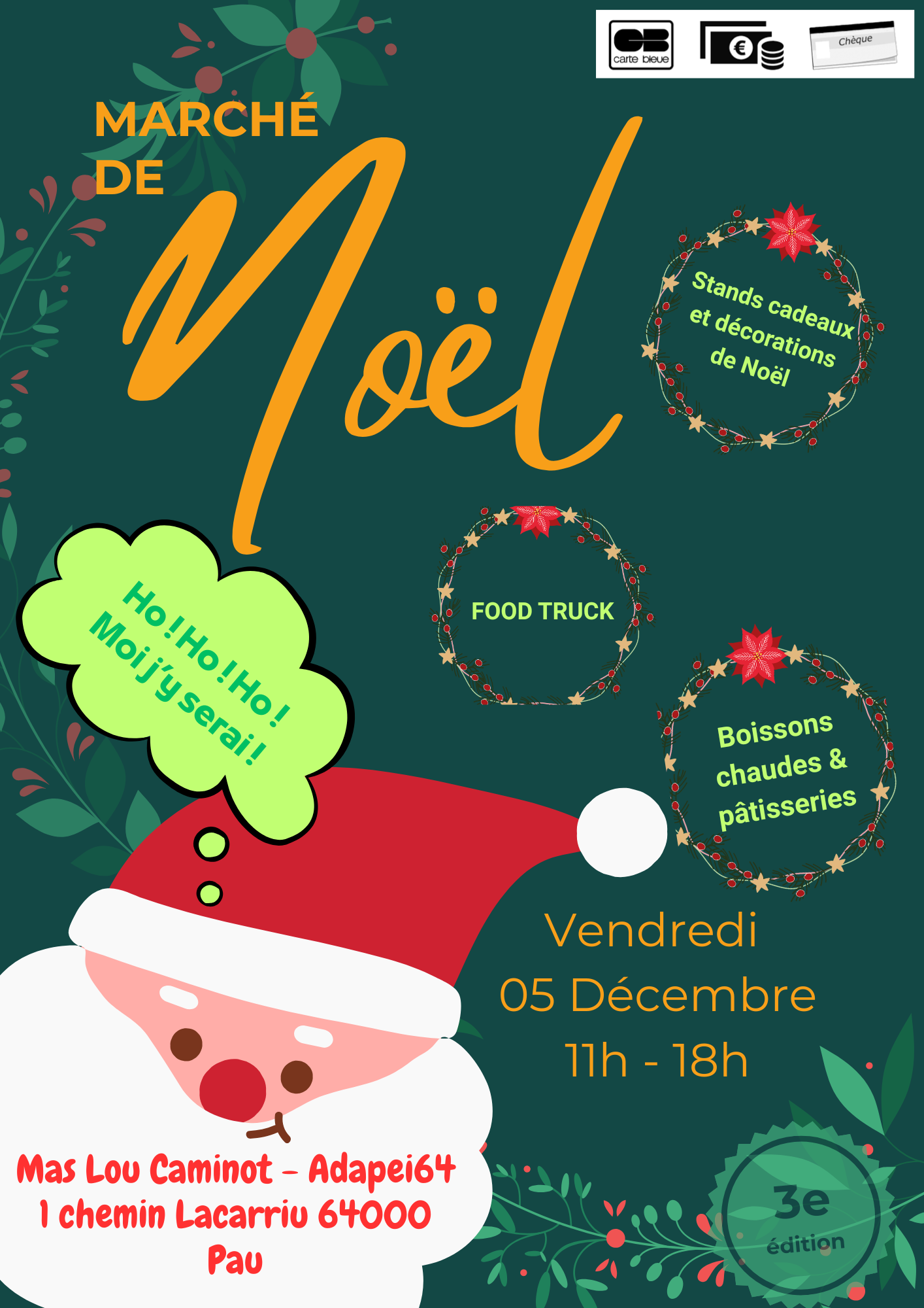 Marché de Noël de la MAS Lou Caminot