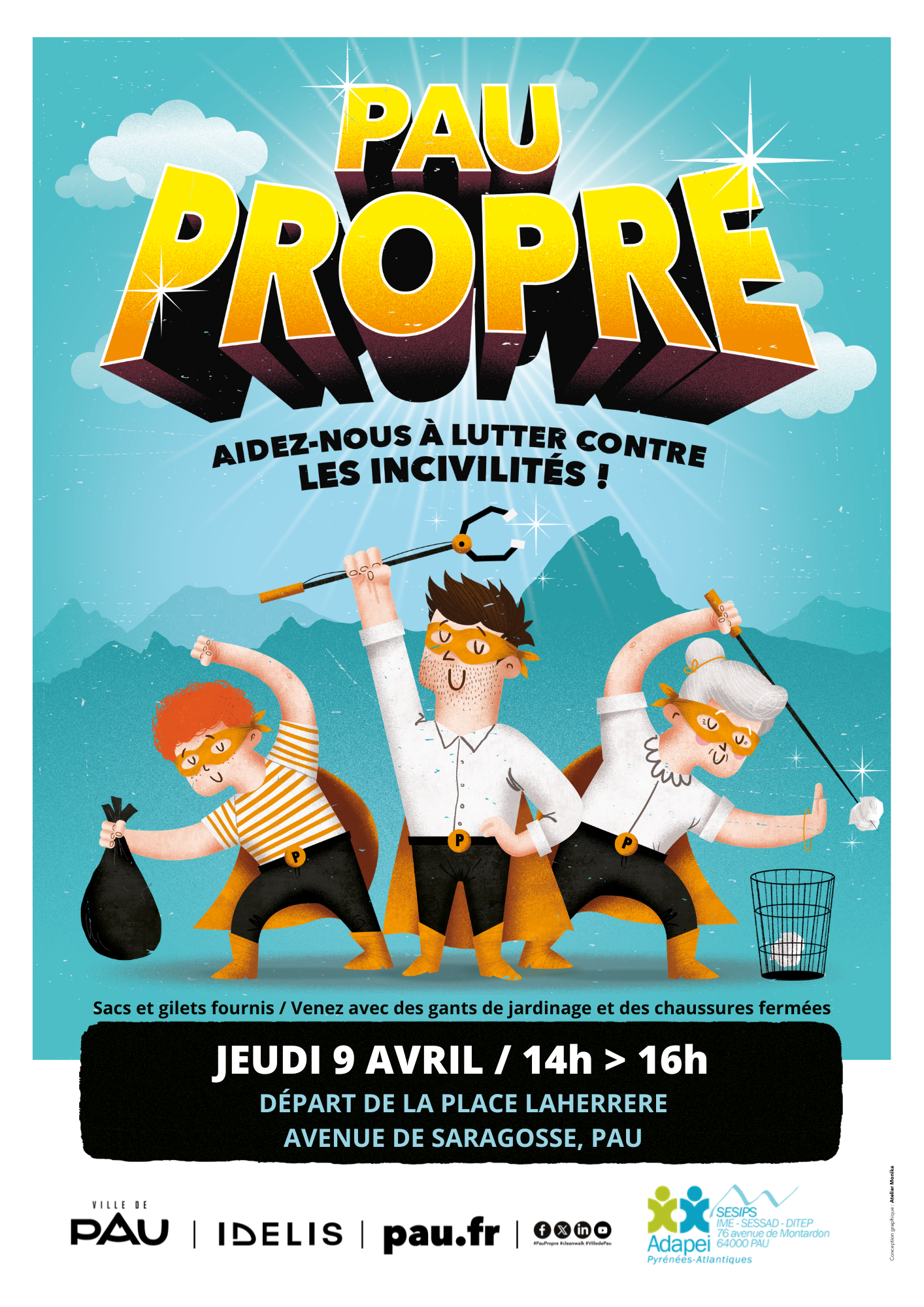 Pau Propre : une action eco-citoyenne dans le quartier Saragosse