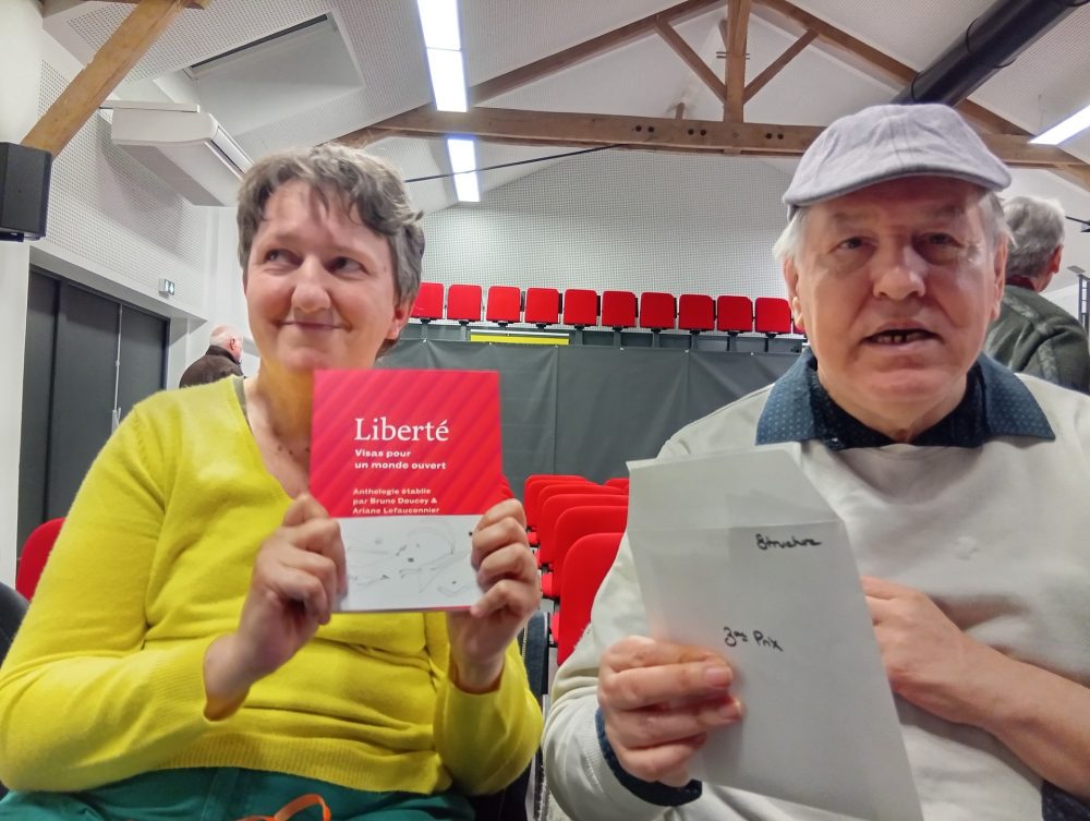 Les résidents du Gabarn on reçu le 3ème prix au concours de poésie "Le Printemps des Poètes"