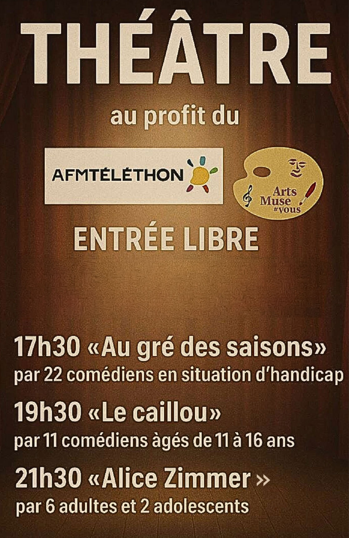 Soirée théâtre à Uzein